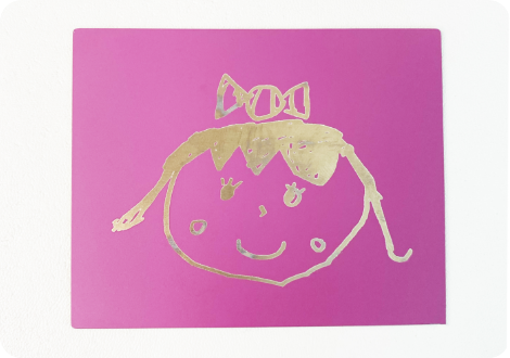 吹き付け塗装+レーザー加工